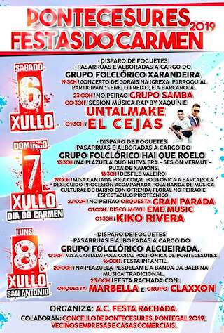 Festas do Carme en Pontecesures