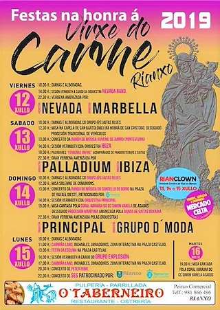 Festas do Carme en Rianxo