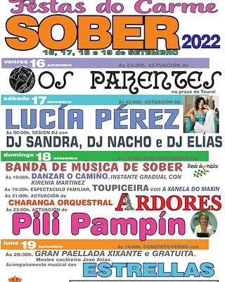 Festas do Carme en Sober