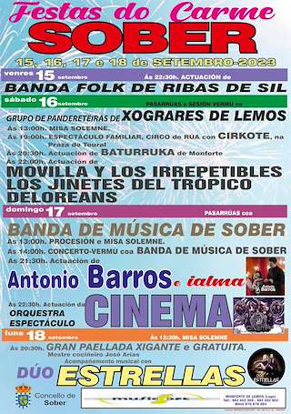 Festas do Carme en Sober