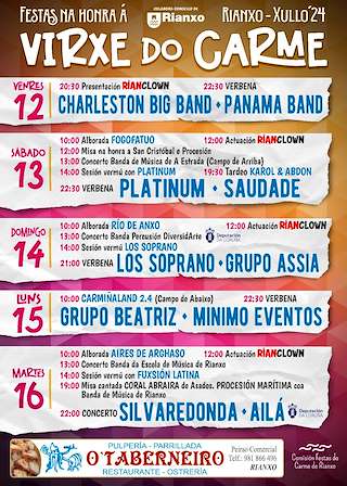 Festas do Carme en Rianxo