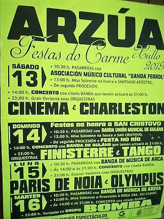 Festas do Carme en Arzúa