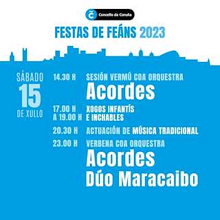 Festas do Carmen de Feáns en A Coruña