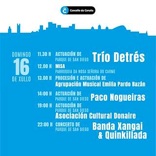 Romaría do Barrio de Os Castros en A Coruña