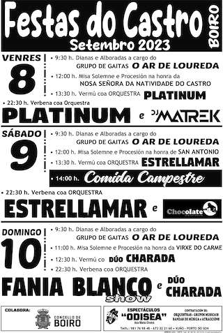 Festas do Castro en Boiro