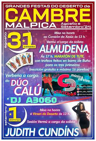 Festas do Deserto de Cambre en Malpica de Bergantiños