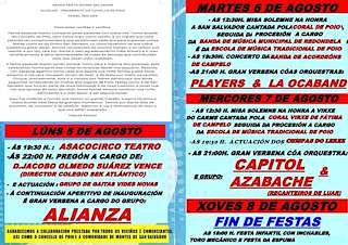 Festas do Divino Salvador (2026) en Poio