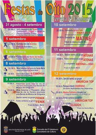 Festas do Oito e Santa María de Ferreira en O Valadouro