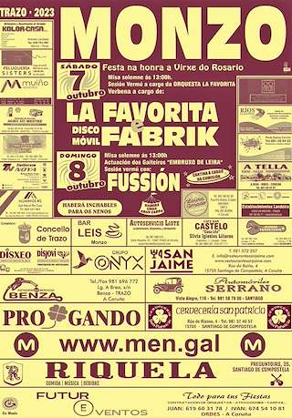 Festas do Rosario de Monzo en Trazo