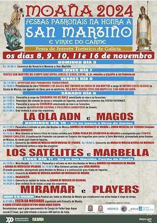 Festas do San Martiño (2025) en Moaña