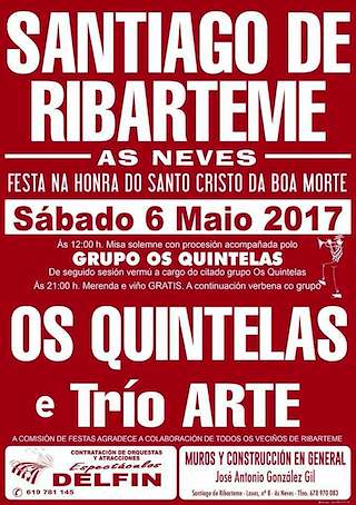 Festas do Santo Cristo de Ribarteme en As Neves