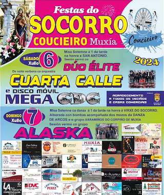 Festas do Socorro de Coucieiro en Muxía