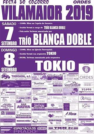 Festas do Socorro de Vilamaior en Ordes