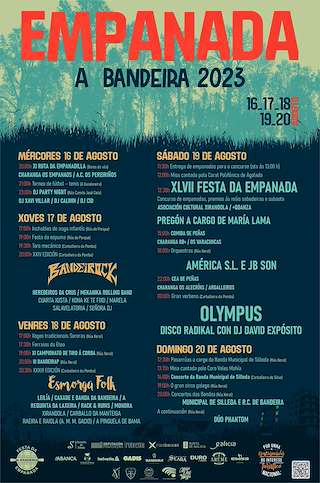 Festas do Verán - XLIX Festa da Empanada de Bandeira en Silleda