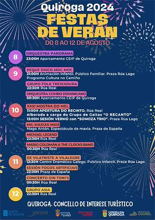 Festas do Verán - XXXIV Mostra do Mel en Quiroga