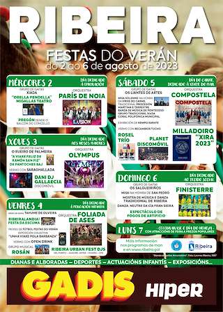 Festas do Verán en Ribeira