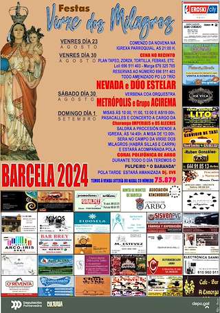 Virxe dos Milagros de Barcela en Arbo