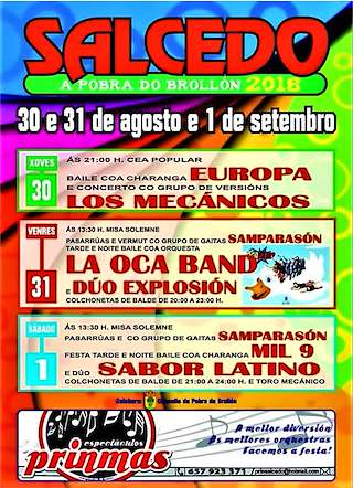 Festas de Salcedo en A Pobra do Brollón