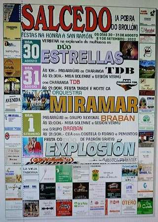 Festas de Salcedo en A Pobra do Brollón