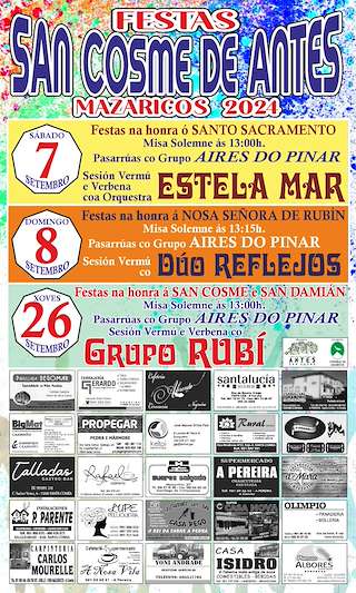 Festas de San Cosme de Antes en Mazaricos