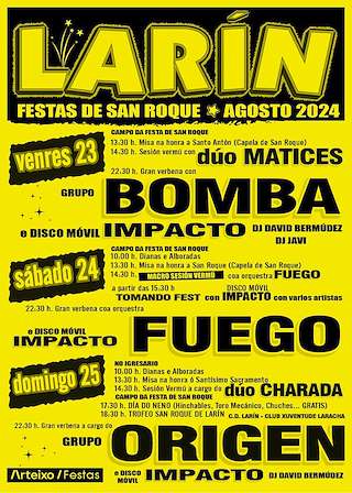 Festas de Larín en Arteixo