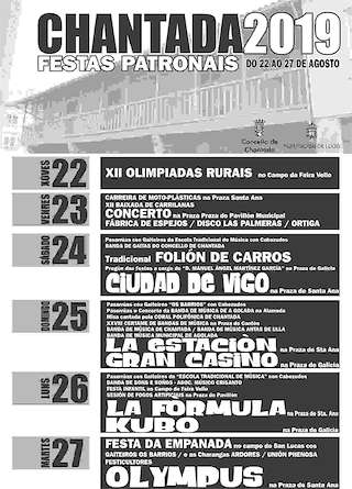 Festas Patronais en Chantada