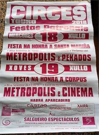 Festas Patronais de Circes en Touro