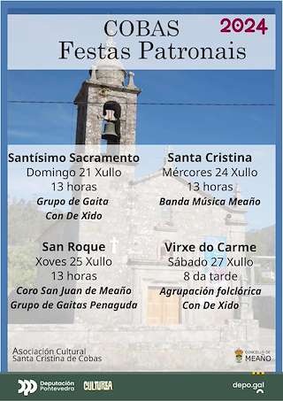 Festas Patronais de Cobas en Meaño