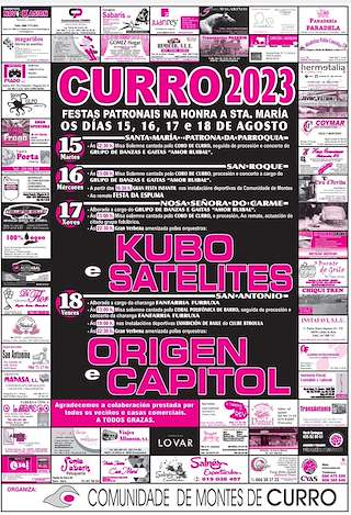 Festas Patronais de Curro en Barro