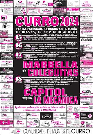 Festas Patronais de Curro en Barro