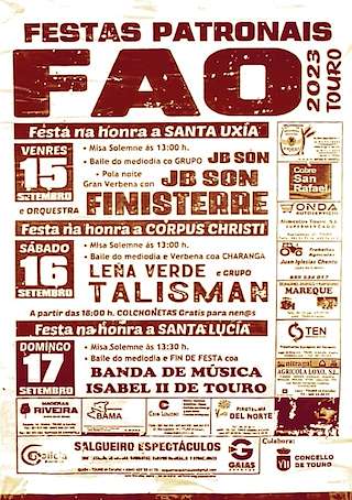 Festas Patronais de Fao en Touro