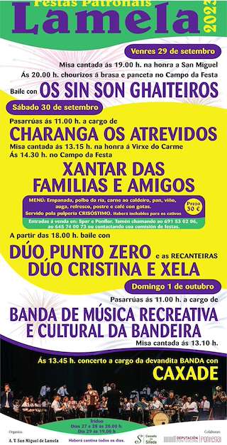 Festas Patronais de Lamela en Silleda