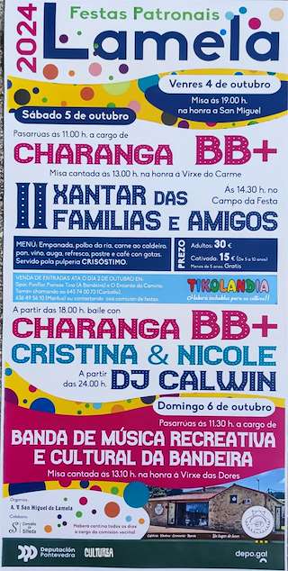 Festas Patronais de Lamela en Silleda