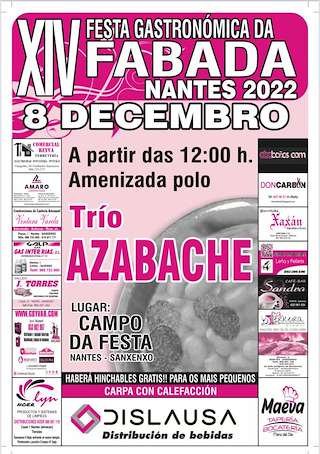 Festas Patronais de Nantes - XVI Festa da Fabada en Sanxenxo