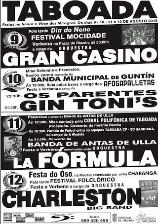 Festas Patronais de Os Miragres en Taboada