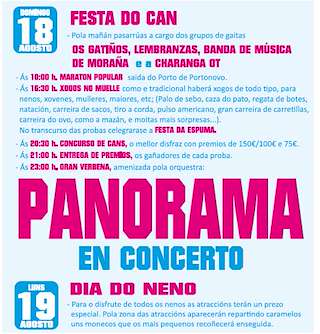 Festas Patronais de Portonovo en Sanxenxo