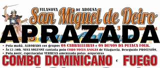 Festas Patronais de San Miguel de Deiro en Vilanova de Arousa