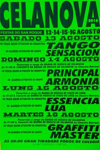 Festas Patronais de San Roque en Celanova