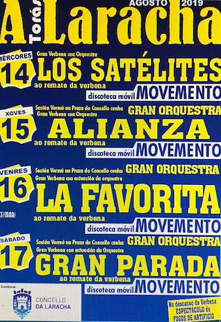 Festas Patronais de Santa María de Torás en A Laracha