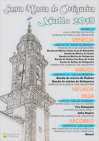 Festas Patronais de Santa Marta en Ortigueira