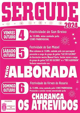 Festas Patronais de Sergude en Boqueixón