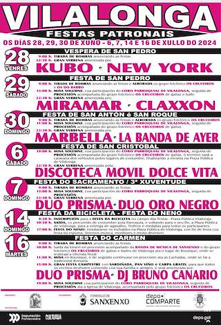 Festas Patronais de Vilalonga  en Sanxenxo