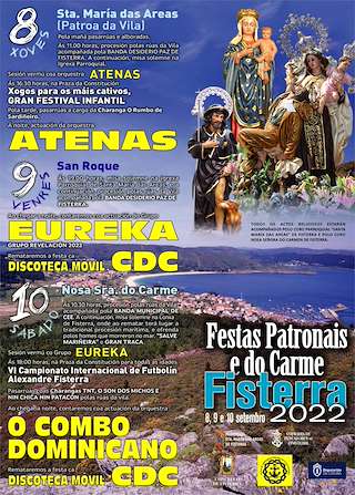 Festas Patronais e do Carme en Fisterra
