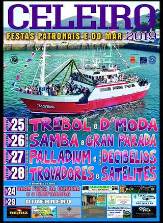 Festas Patronais e do Mar de Celeiro en Viveiro