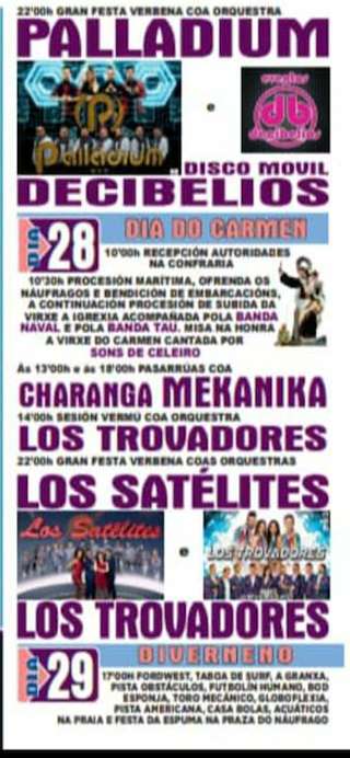 Festas Patronais e do Mar de Celeiro en Viveiro
