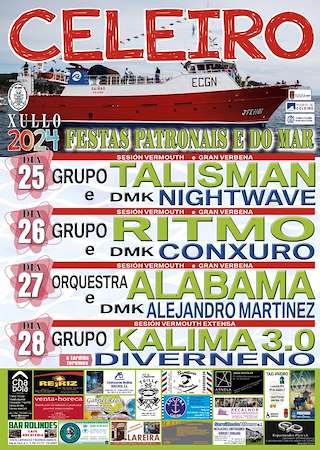 Festas Patronais e do Mar de Celeiro en Viveiro