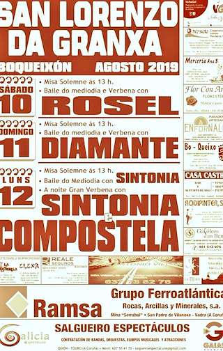 Festas Patronais de A Granxa en Boqueixón