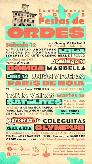 Festas Patronais en Ordes
