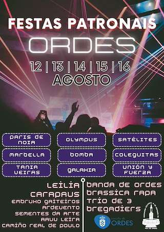 Festas Patronais en Ordes