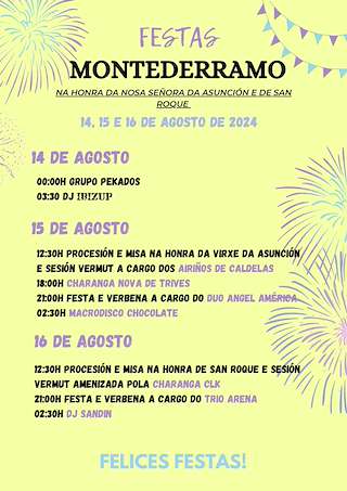 Festas Patronais (2026) en Montederramo
